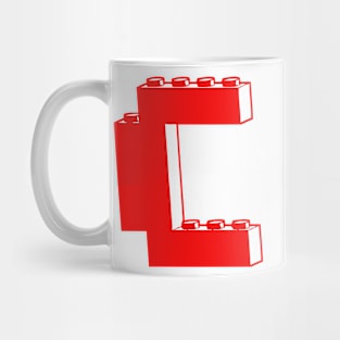 THE LETTER C, Customize My Minifig Mug